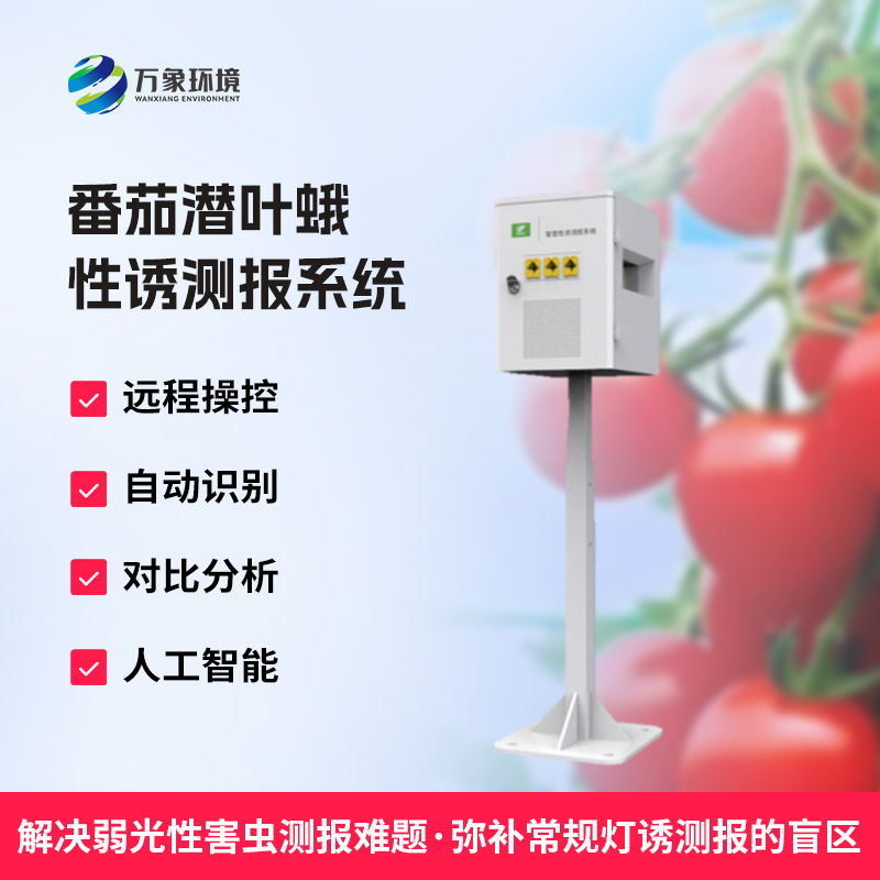 什么是番茄潛葉蛾性誘測報系統？